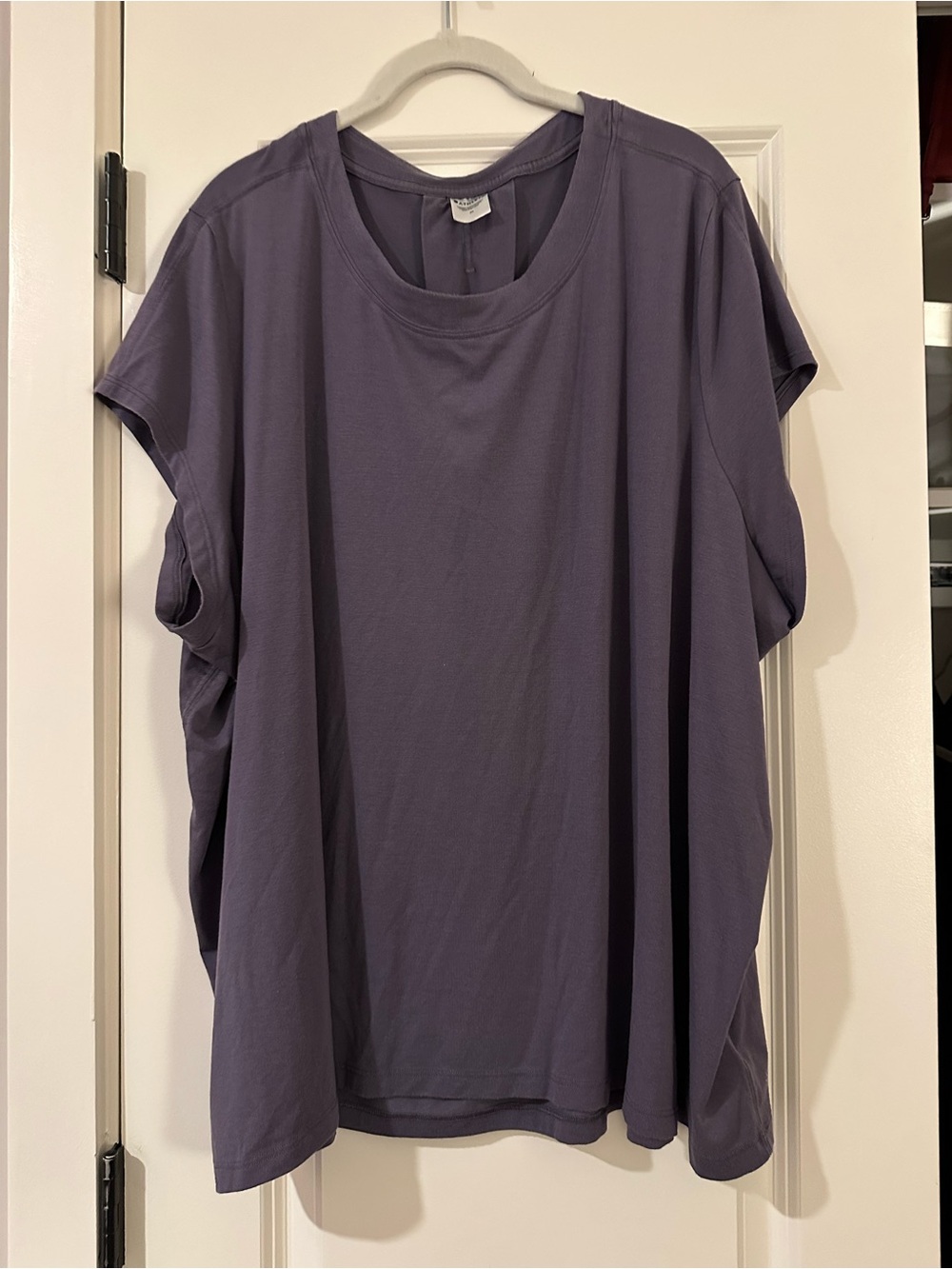 Athleta Purple Short Sleeve Tee